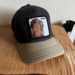 Goorin Bros Beast Lion 🦁 Trucker Hat Vintage